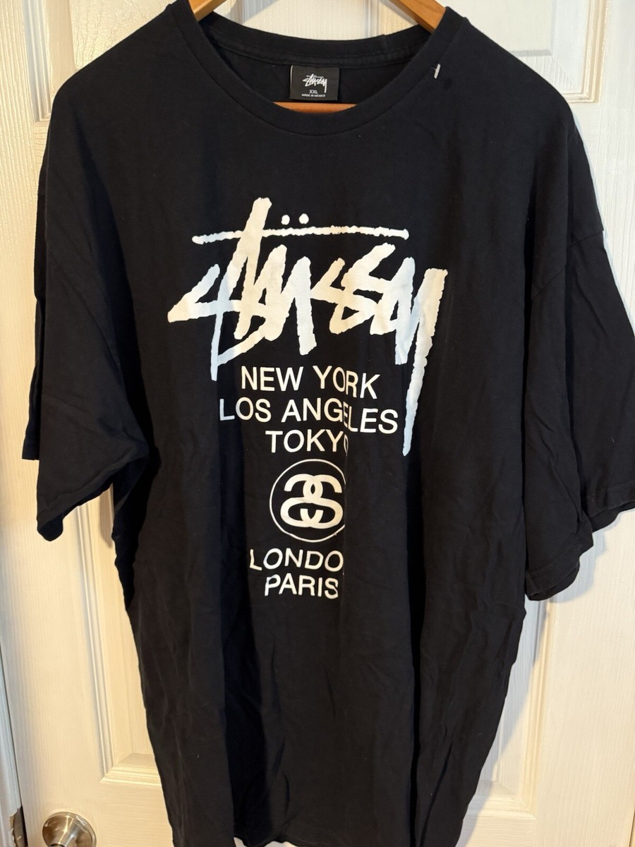 STUSSY Tee T-shirt BLACK XXL Men Dover Street Market DSM London