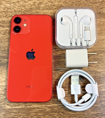 Apple iPhone 12 mini (PRODUCT)RED - 128GB (Unlocked) - Good