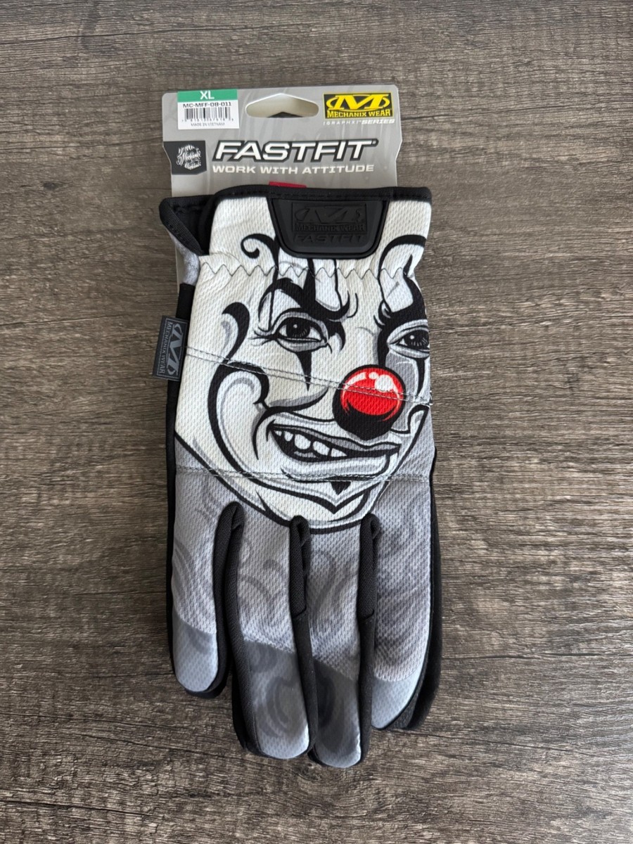 Mechanix Wear Graphx Series Mister Cartoon FastFit Gloves Size