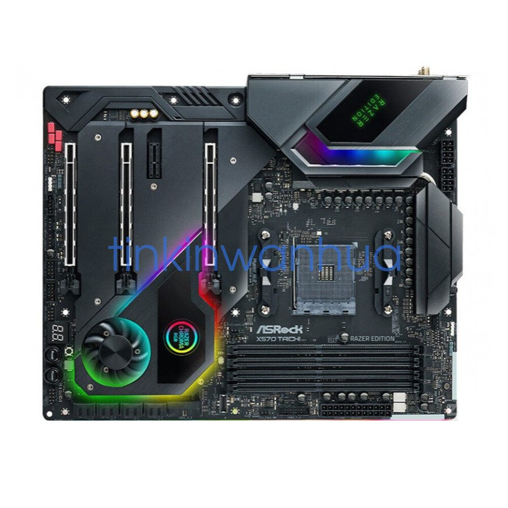 For ASRock X570 Taichi RAZER EDITION Socket AM4 DDR4 3×M.2 ATX