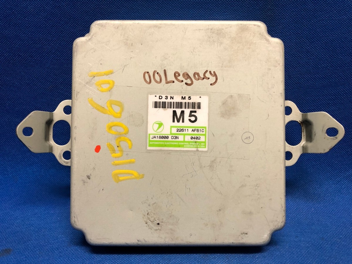 PLUG & PLAY 00 SUBARU LEGACY ECU ECM PCM CONTROL MODULE JA18000