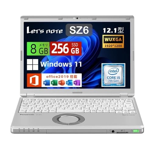 Refurbished] Panasonic Let's Note CF-SZ6 Ultra-Lightweight Laptop