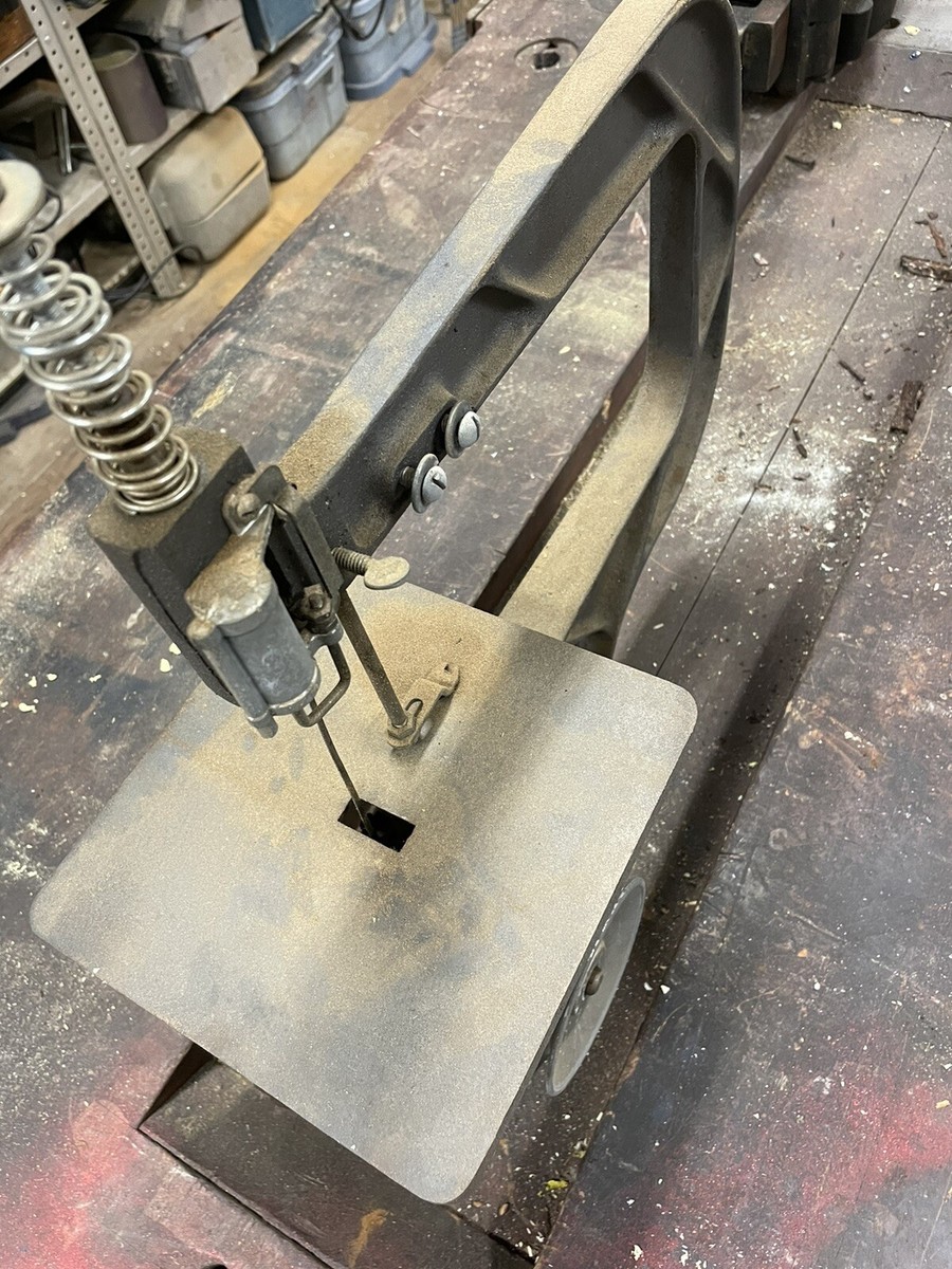 Montgomery Ward-Powr Kraft 94FD2355 Scroll Saw Cast Iron As-is. | eBay