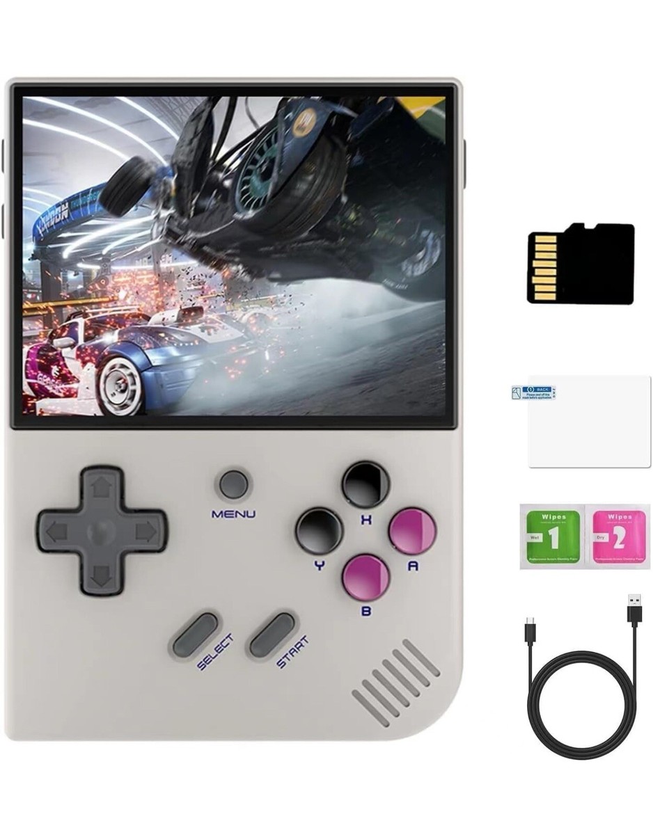 New Anbernic RG35XX Plus Retro Handheld Game Console 64GB Linux