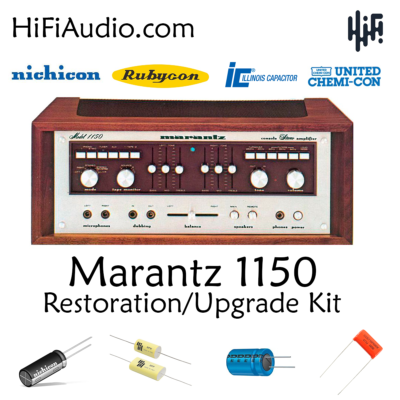 Marantz 1150 amplifier rebuild restoration upgrade kit repair
