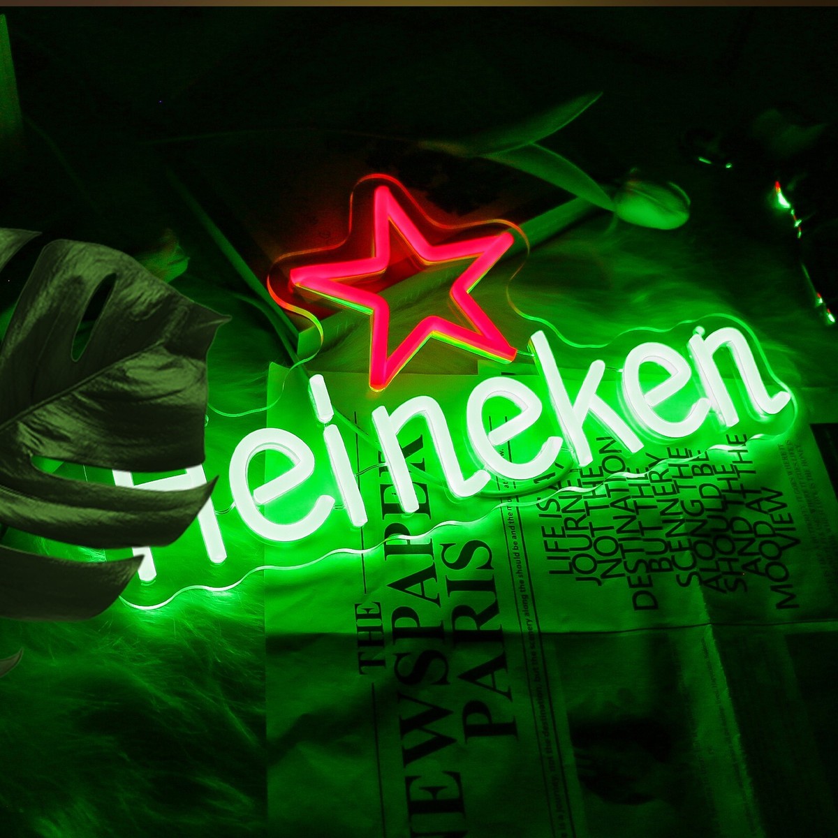 Heineken Sign Beer neon sign Illuminated led for man cave neon