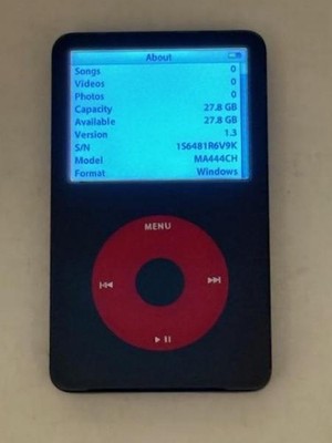 Apple iPod A1136 30 GB Video U2 Special Edition 5th Generation