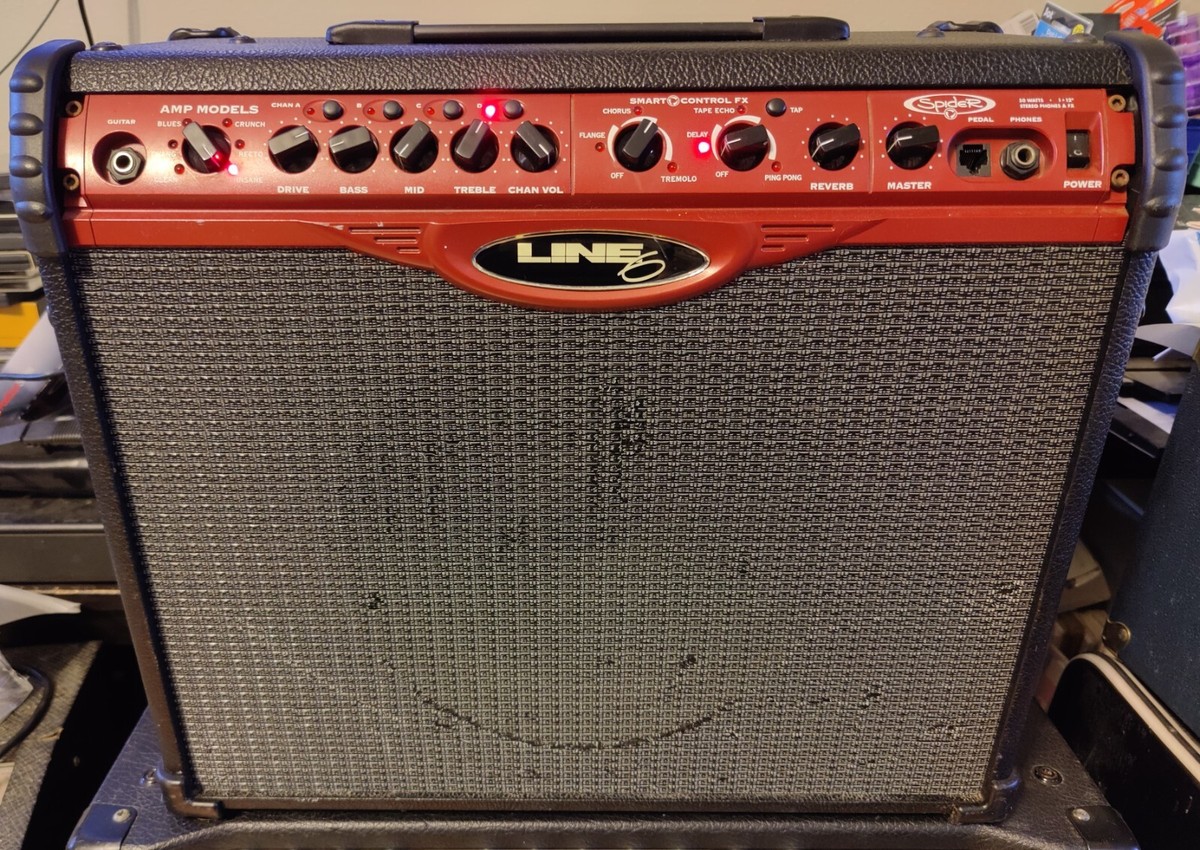 Line 6 Spider I 112 Guitar Amplifier. Smart Control FX. Tubetone