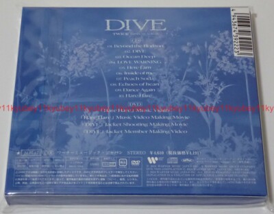 New TWICE DIVE Limited Edition Type A CD+DVD+Booklet+Card+Case