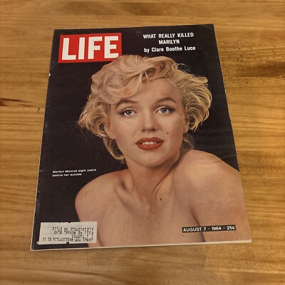 LIFE MAGAZINE - AUGUST 7, 1964 (WHAT REALLY KILLED MARILYN MONROE