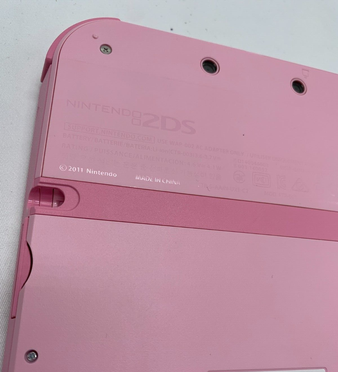Nintendo 2DS Pink set Console with Stylus Japanese ver Exc | eBay
