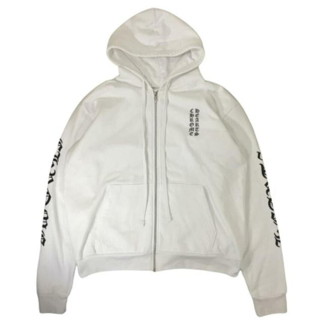 Chrome Hearts Plus Cross All Over Print Zip Up Hoodie White | eBay