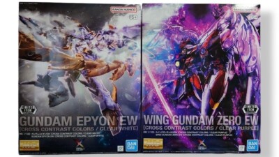 MG 1/100 Wing Gundam Zero EW & Gundam Epyon CROSS CONTRAST COLORS