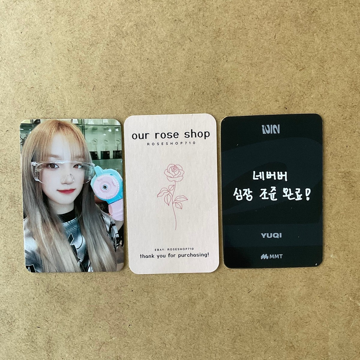 G)I-DLE GIDLE Two 2 MMT My Music Taste Fansign Lucky Draw LD