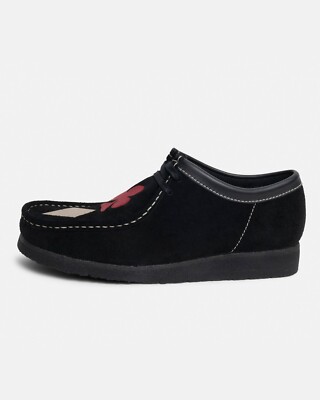 Stussy x CLARKS Originals Wallabee Black Suede Size UK 4-13 Brand