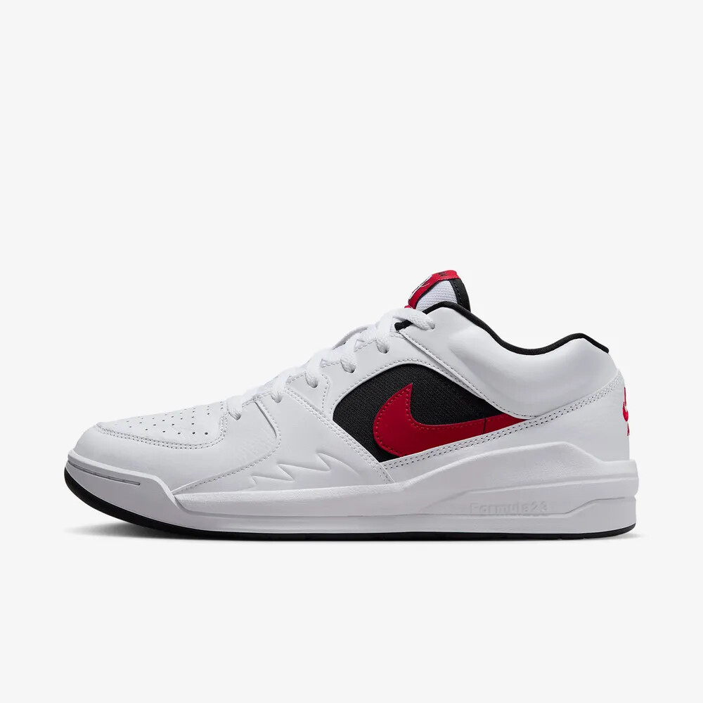 New Nike Jordan Stadium 90 “Chicago” Shoes - White/ Varsity Red