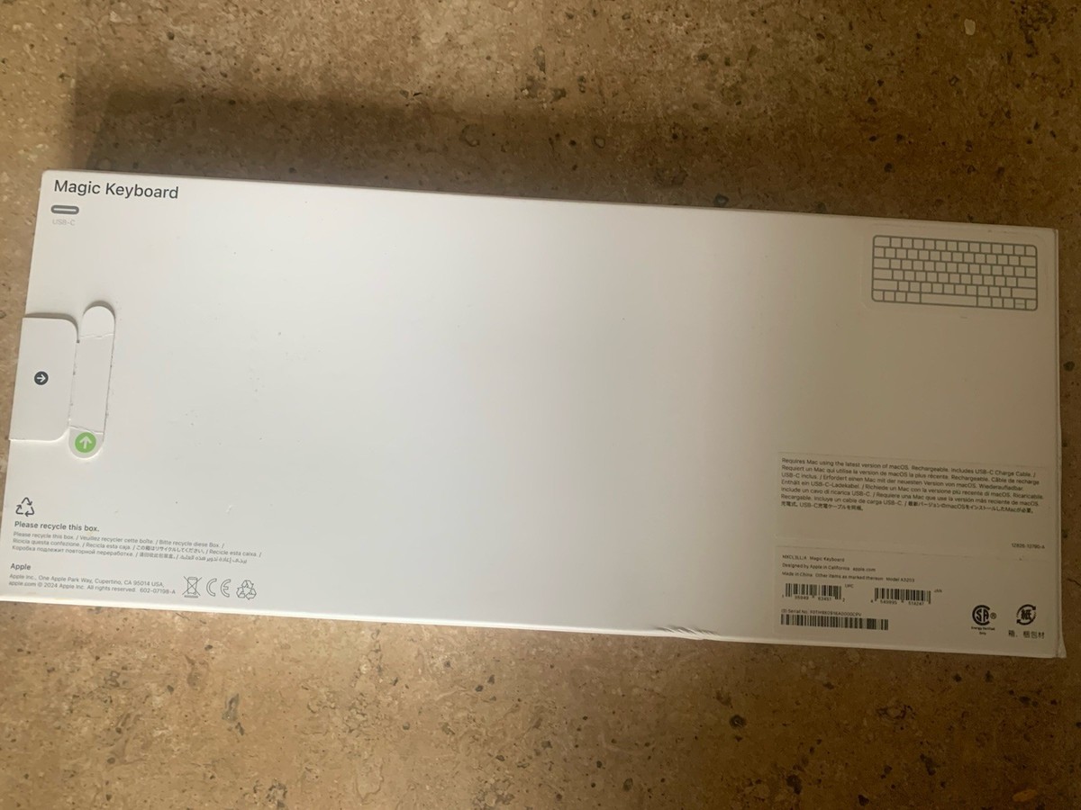 Apple - Magic Keyboard (USB-C) MXCL3LL/A A3203 | eBay