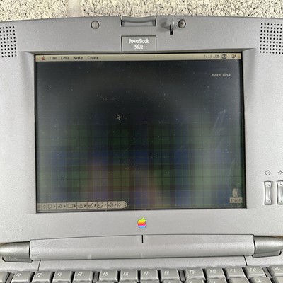 Apple Macintosh Powerbook 540c w/PSU WORKING! | eBay