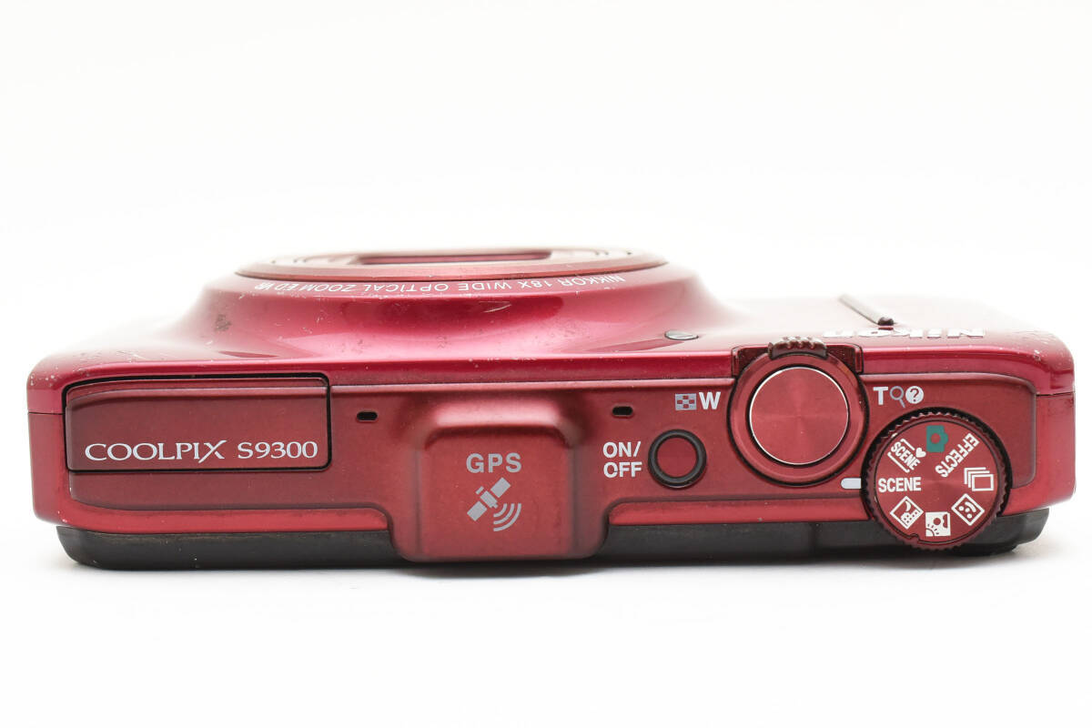 Junk - Nikon COOLPIX S9300 Red Power-on Test Confirmed Only From