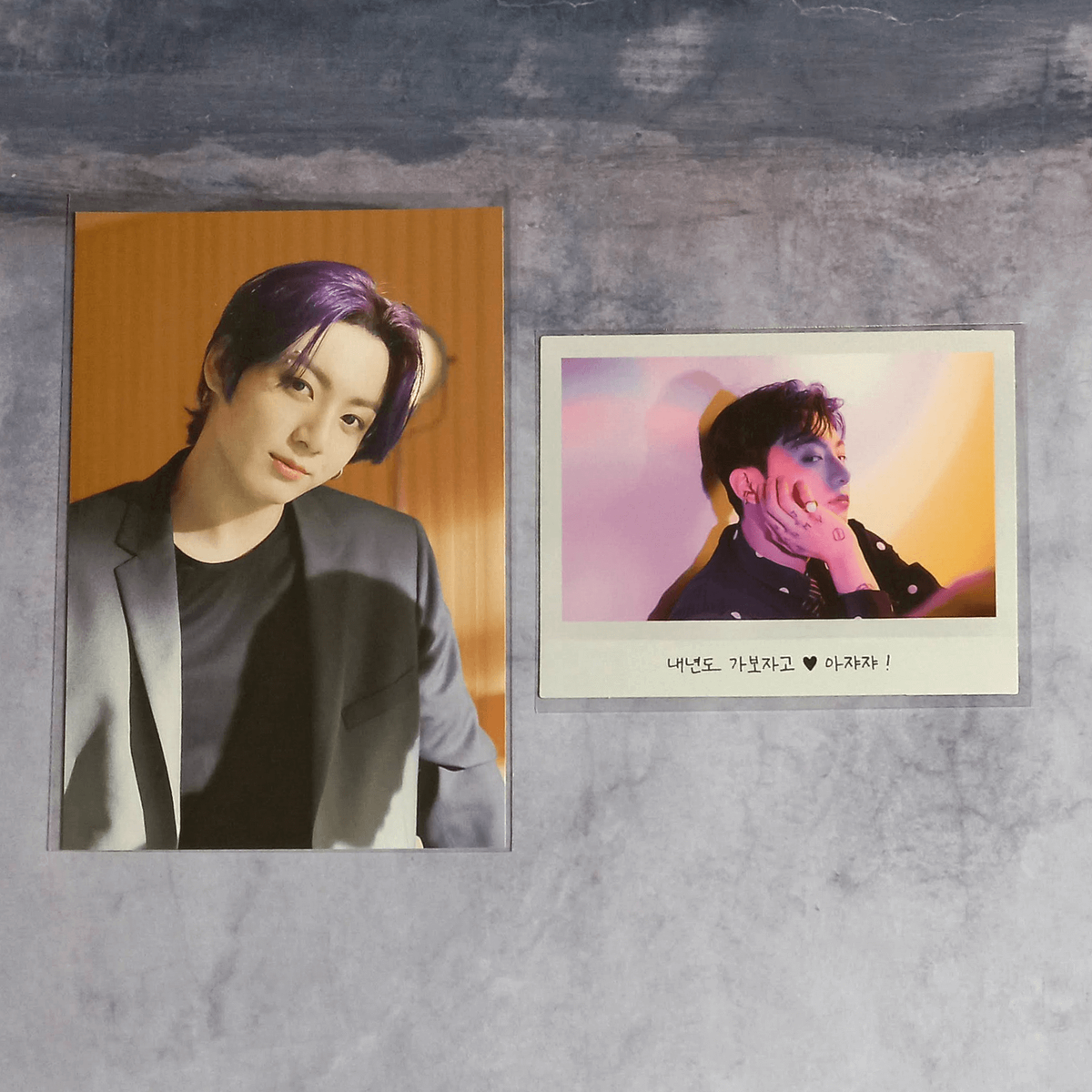 BTS MEMORIES OF 2021 DVD Postcard & 2021 Blu-ray Polaroid Photo