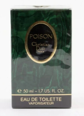 Christian Dior Poison Eau de Toilette Natural Spray 1.7 oz 50 ml