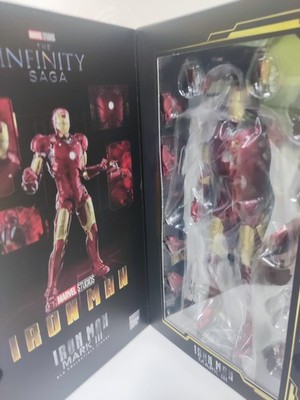 Threezero Iron Man Mark III MK3 DLX Colletible Figure for sale
