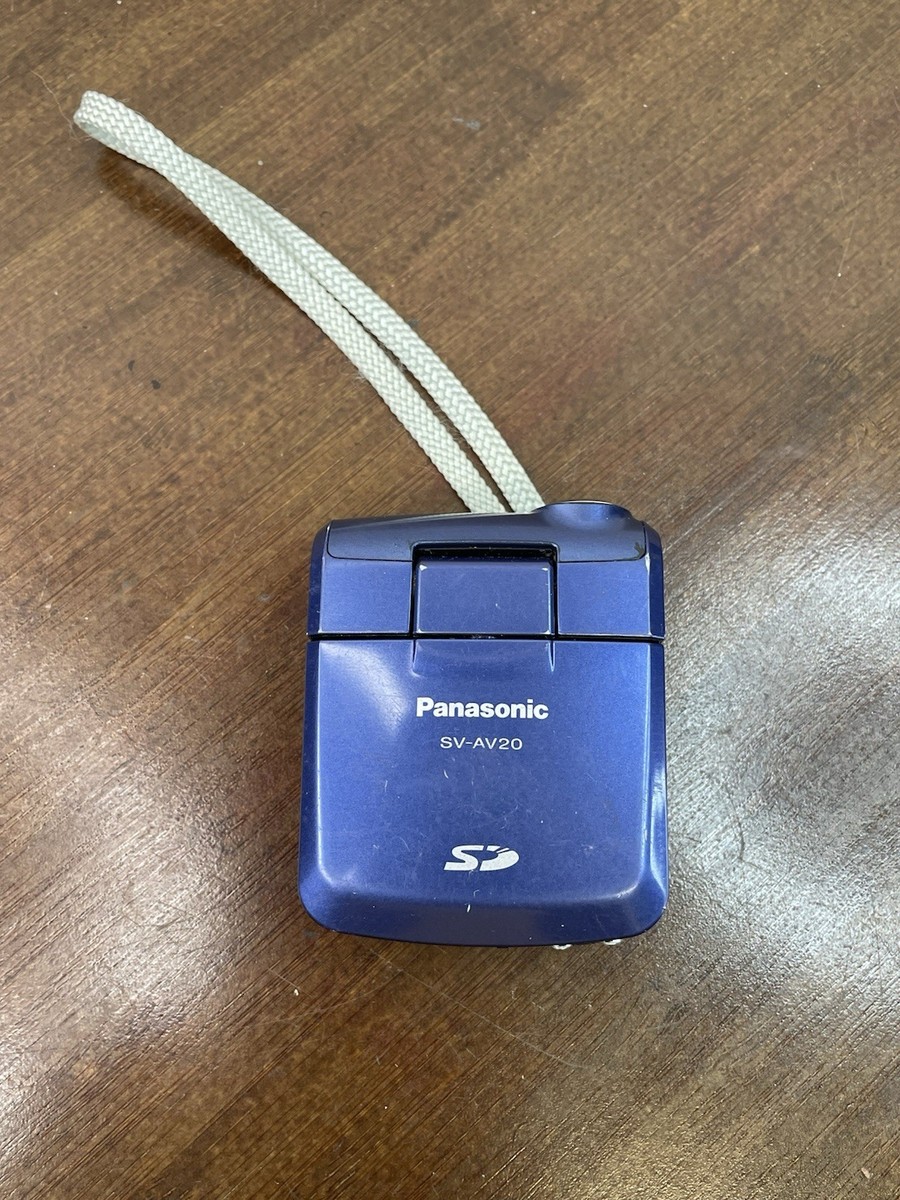 Panasonic D-snap SV-AV20 Multifunction Digital Camcorder/Camera