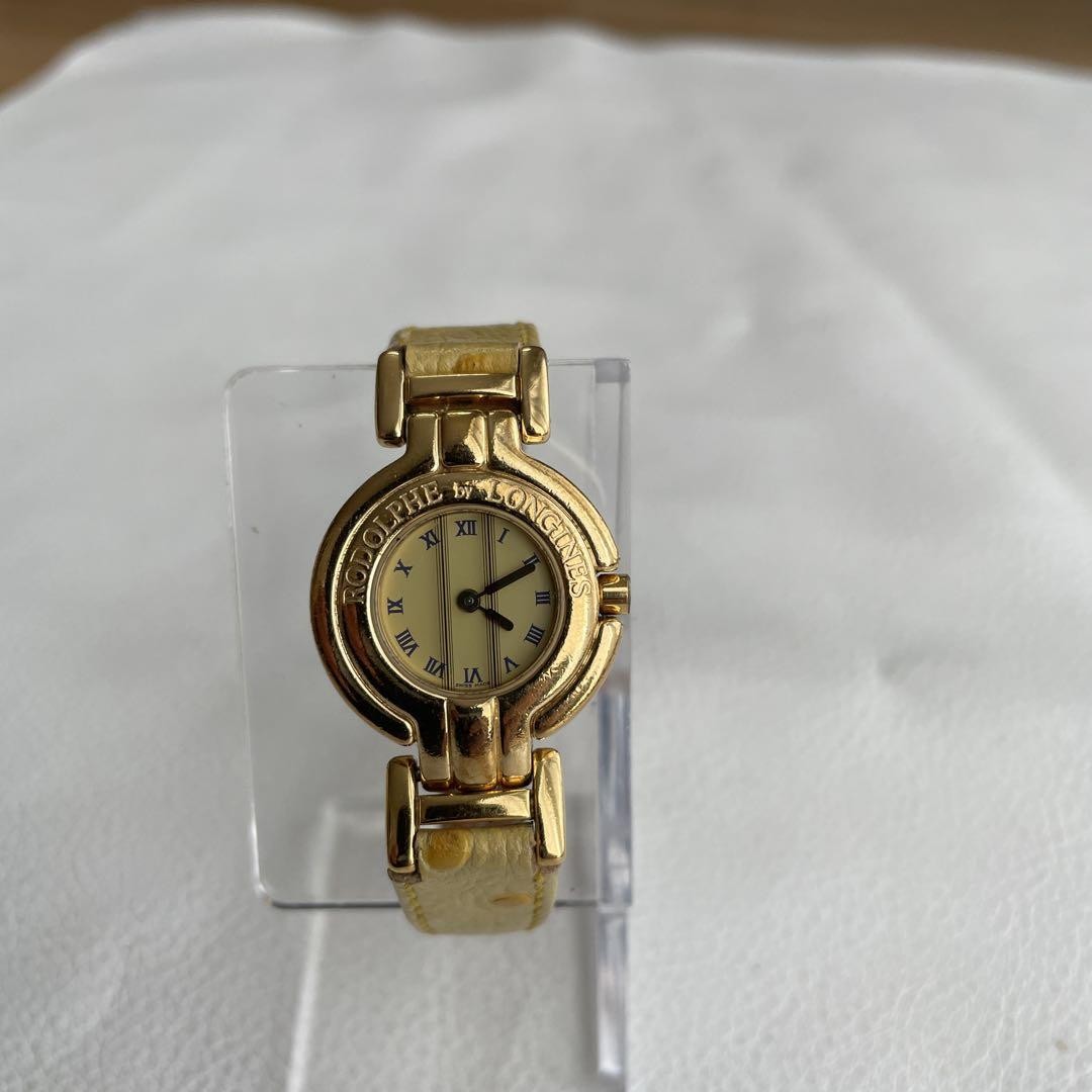 Longines RODOLPHE Women's Watch Vintage Elegant Fashion Gold Tone