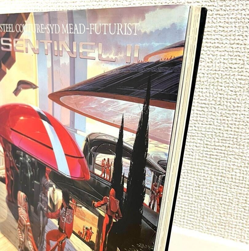 Syd Mead Sentinel Steel Couture Futurist Art Book from Japan Used