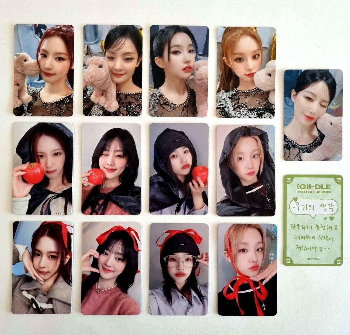 G-IDLE2ndFullAlbum2 全員直筆サイン入りポスター 15枚限定品 G