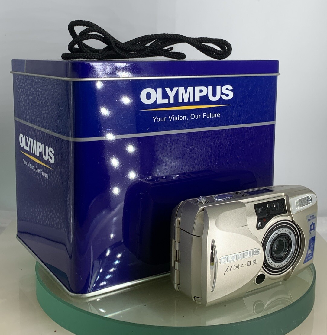 Olympus MJU III 80 Camera 35mm Film Point & Shoot Compact 38-80mm