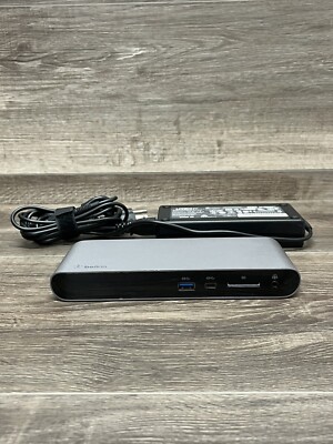 Belkin Thunderbolt 3 Dock Pro F4U097 With Power Adapter | eBay