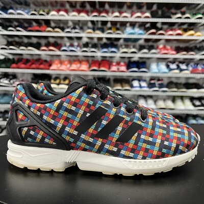 Adidas Zx Flux Torsion Running Shoes Rainbow S77907 Size 5 | eBay