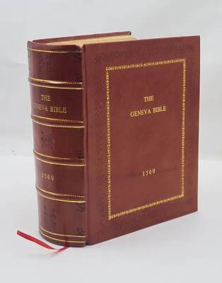 The Geneva Bible 1560 By God [Premium Leather Bound] | eBay