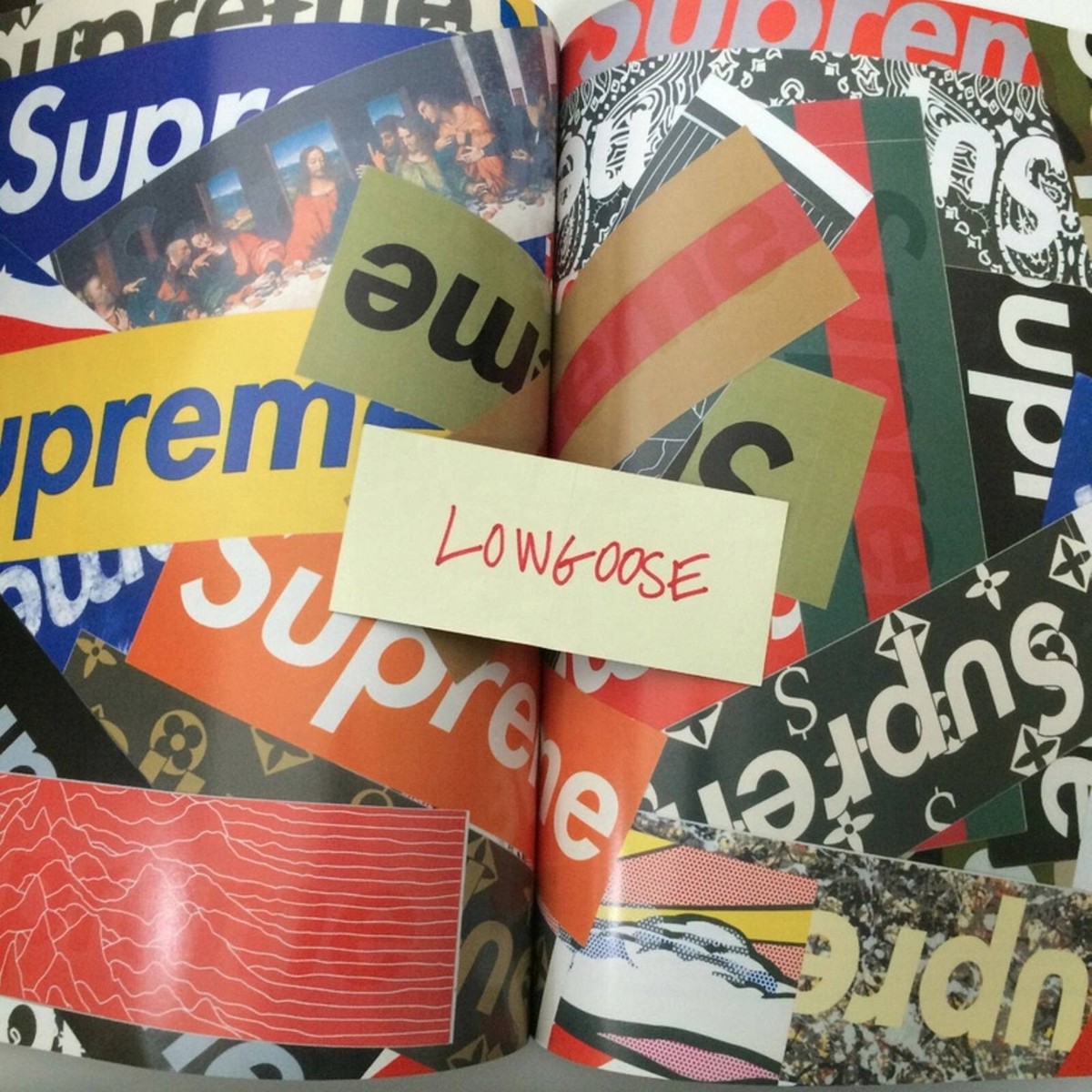 Supreme Book Vol 1 2005 Magazine Look Book w/ Box Logo Stickers