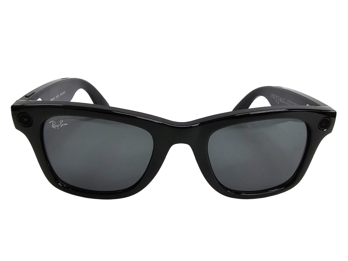 RAY-BAN Meta Wayfarer Shiny Black AI Glasses RW4006 601/71 | eBay