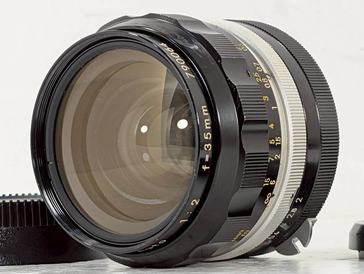 Nikon NIKKOR f/2 Camera Lenses 35mm Focal for sale | eBay