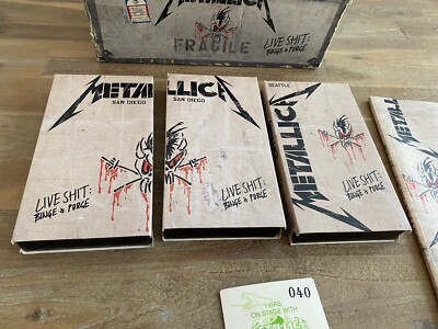 Live Shit: Binge & Purge [Box] by Metallica (CD, Nov-1993, 3 Discs