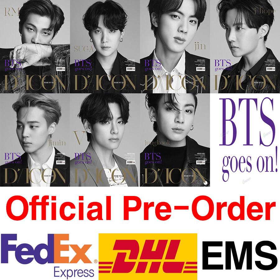 DICON VOL.10 BTS goes on Member Edition Korean EXP SHIPPING