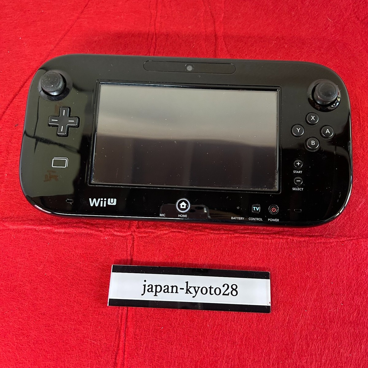 Nintendo Wii U Console 32GB Game Gamepad Black JP Ver. From Japan