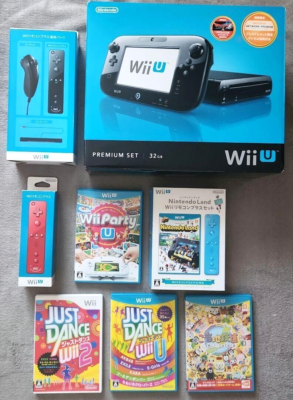 完動品】任天堂 WiiU WUP-101(01) ファミリープレミアムセット 完動品