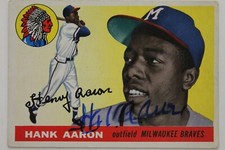 Hank Aaron #47 Prices | 1955 Topps | Baseball Cards