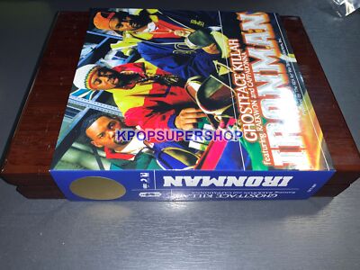 Ghostface Killah Album Ironman CD Gold Edition Wooden Box Set Book