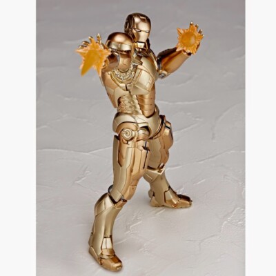 Yamaguchi Revoltech 052 Ironman Mark XXI Iron Man MK 21 Midas