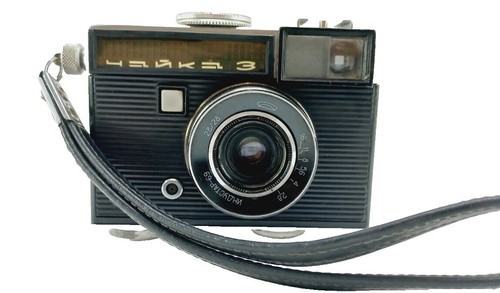 USSR camera Chaika-2 soviet vintage camera 35mm film lens industar