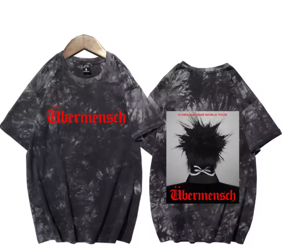 G-DRAGON 'ÜBERMENSCH 2025 World Tour' V.I.P Fan Merch T-Shirt