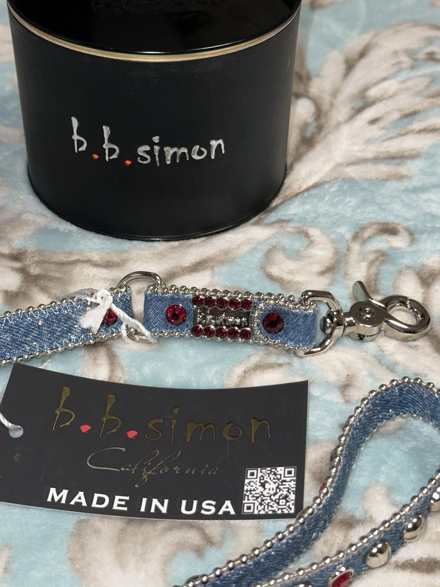 SUPREME B.B. SIMON DENIM LANYARD (WASHED INDIGO) SS25 DENIM