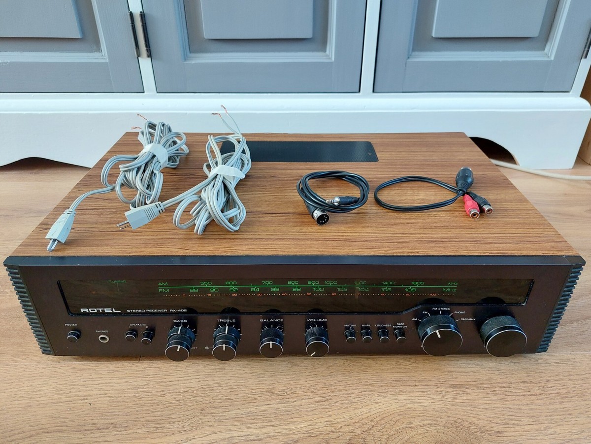 Vintage Rotel RX-402 AM/FM Stereo Receiver | eBay UK