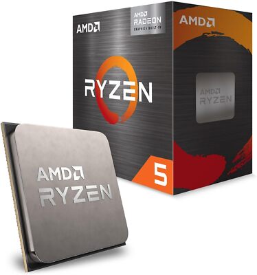 AMD Ryzen 5 5500GT Processor (Zen 3) 6-Core 3.6GHz AM4 65W CPU 100