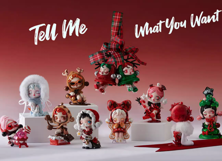 Genuine SKULLPANDA Tell Me What You Want Series Blind Box Figure